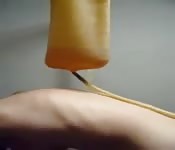 Un enema de vino amateur