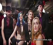 Black orgy party