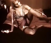 Rubia vintage para masturbarse