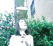 Masturbación ligera en público