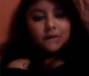 Vídeo de íntima masturbación latina.