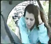 Esta chica quiere que la lleven gratis