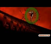 Hot anime self masturbation