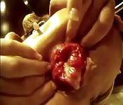 Una rosa bajo el agua