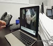 Nasty secretary fuck her perv it guy