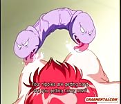 Redheaded Anime girl gets fucked hard