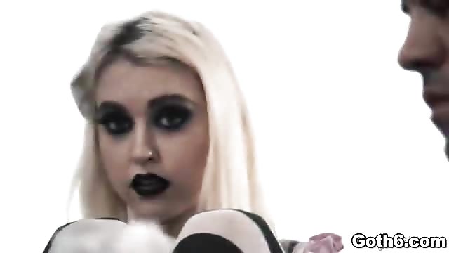 Juicy Blonde Goth - Crazy blonde Goth teen Chloe Cherry fucked POV - Pornburst.xxx